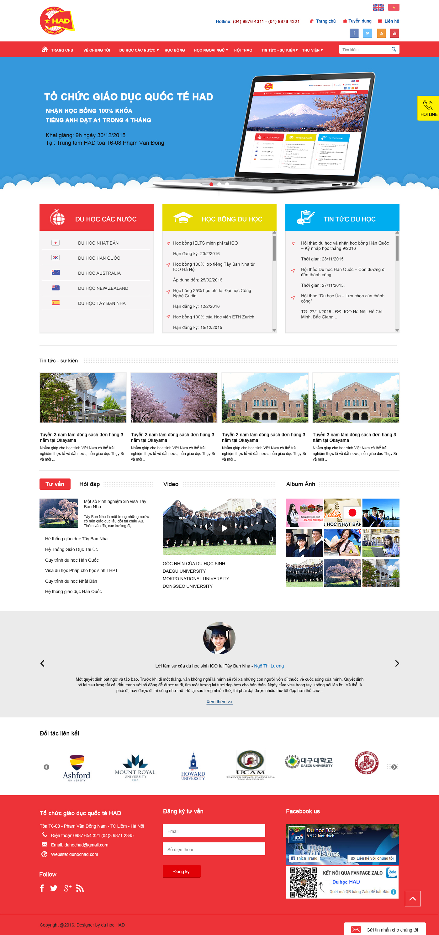 Du học quốc tế hoa anh đào