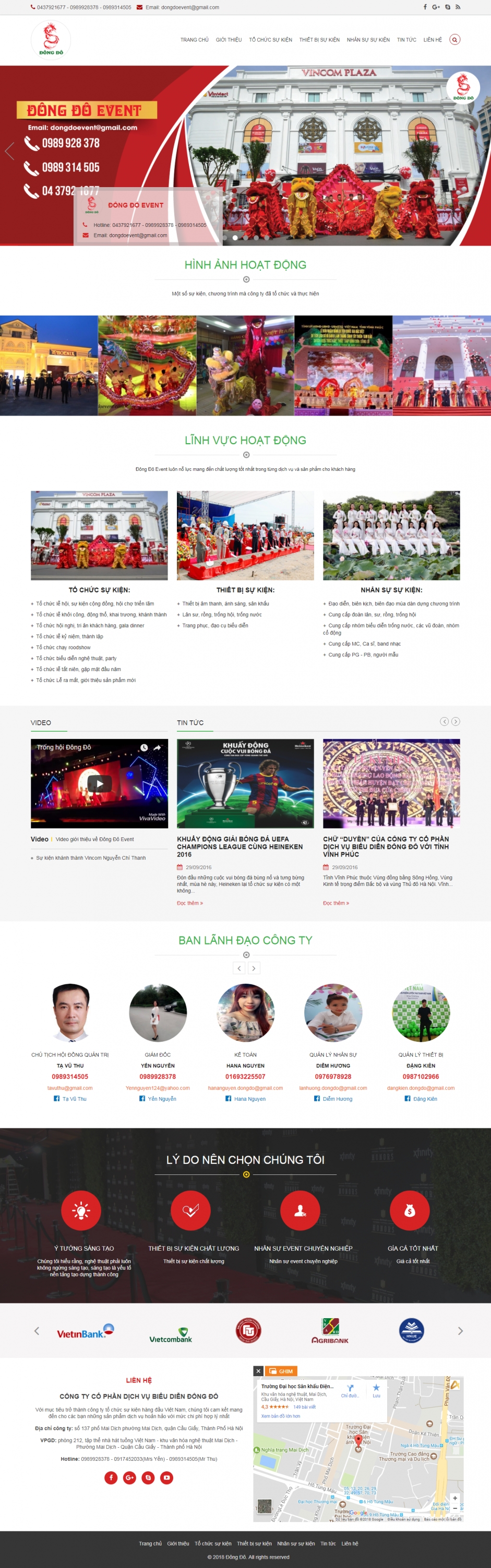 Công ty CP dịch vụ biểu diễn đông đô